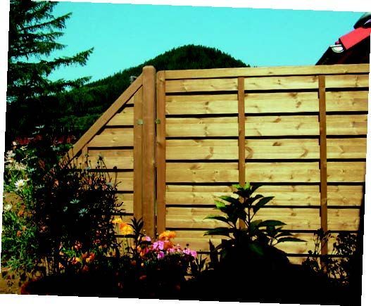 Clôture en bois panneau_2