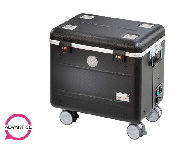 Paraproject Case U15 Plus - Classe mobile pour 15 tablettes jusqu'à 11'' avec kit réseau et hubs USB_2