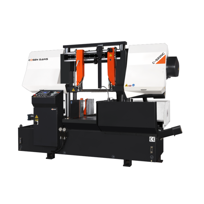 Scie à ruban automatique COSEN - Double colonne NC - Série Smart SNC-100 avec contrôle numérique_2