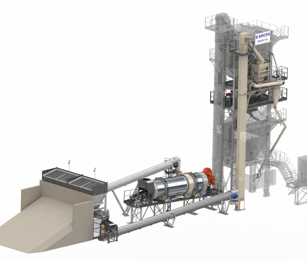 Solution de recyclage - Mixer-RAP 2530 pour asphalte broyé avec système complet_2