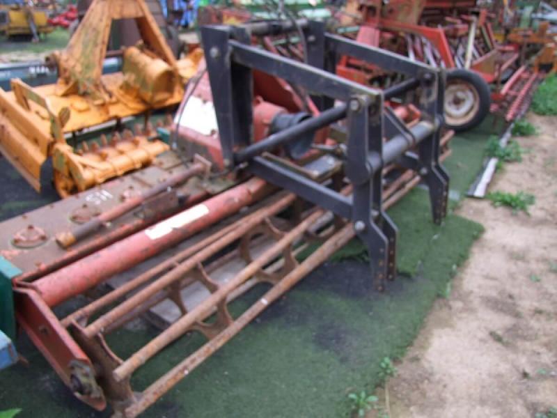 Herse rotative Rekord 3m - rouleau barre - occasion - bon état - année 1985_2