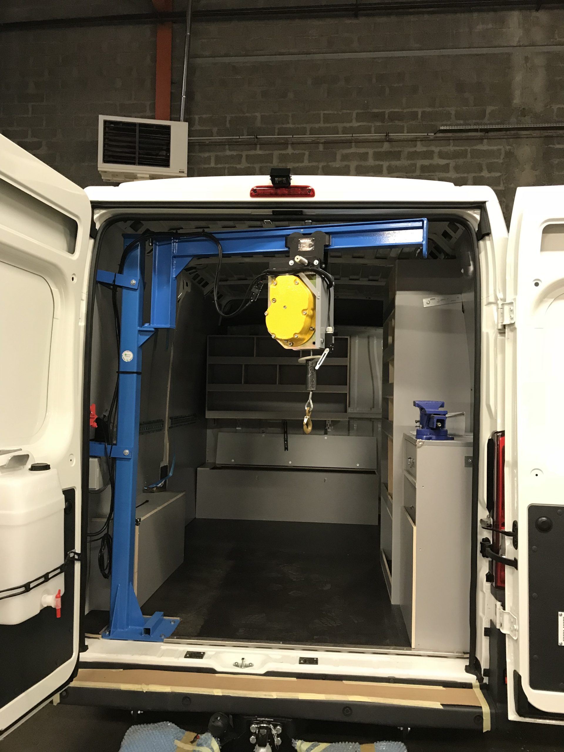 Potence fixe pour manutention de charges jusqu'à 500 kg