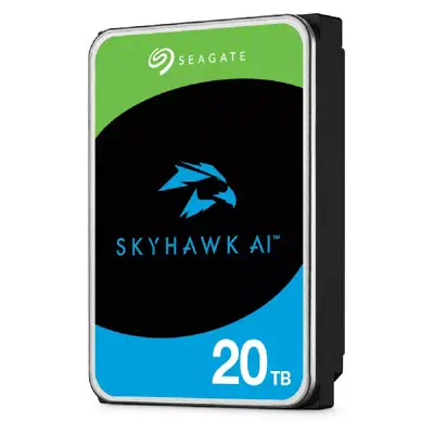 Seagate SkyHawk AI 20 TB disque dur 20 To 7200 tr/min 256 Mo 3.5