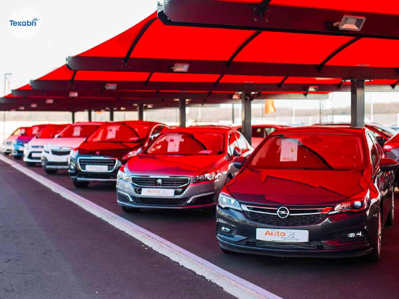 Abri pour parc automobile - Protection et aménagement pour showroom_2