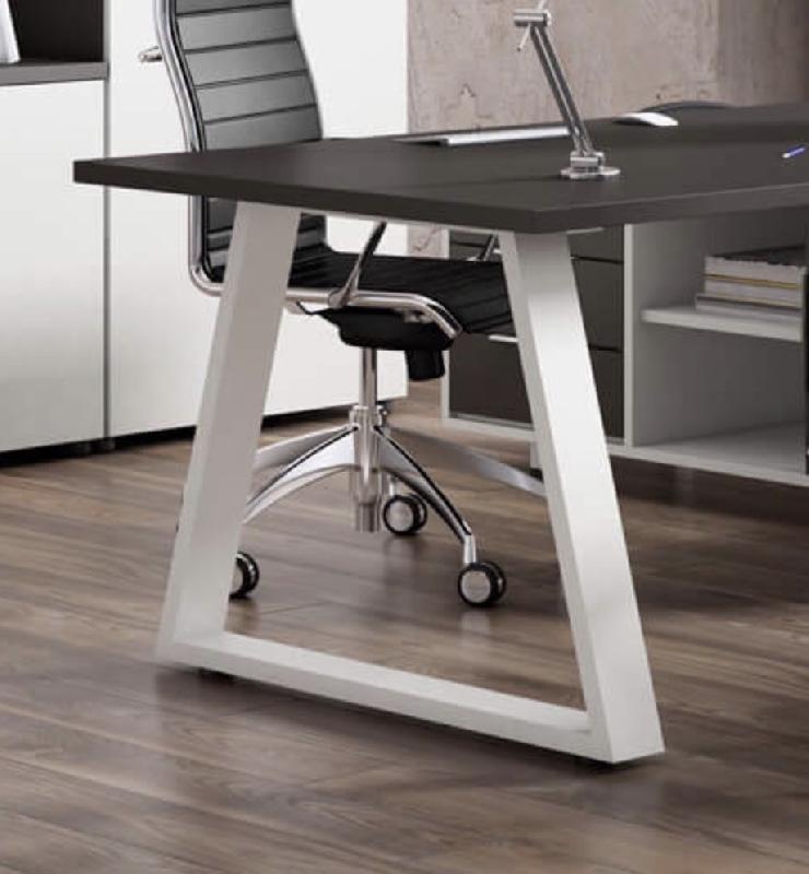 Bureau de direction design Pyramid - 180, Blanc, Blanc, Sans, Non_0