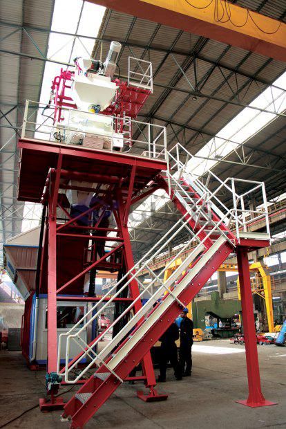 Fast 60 ST SV - Centrale à béton fixe Guris - Capacité 60 m3/h - Modèle 1500/1000 Twin Shaft_2