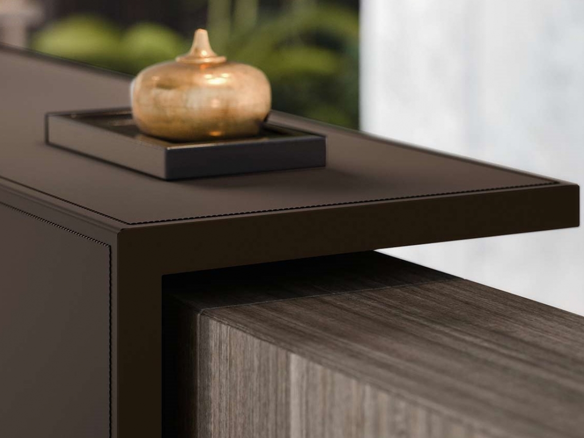 Banque d'accueil en bois Z2 - Modulable, éclairage LED et finitions personnalisées_2