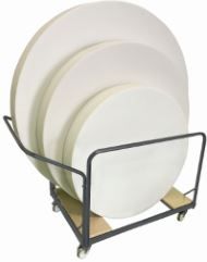 Chariot pour tables - Buff'hyeres Collectivités - robuste et pratique_2