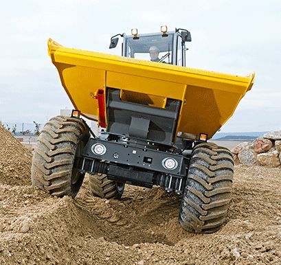 Dw90 dumper sur pneu - wacker neuson - 9000 kg_2