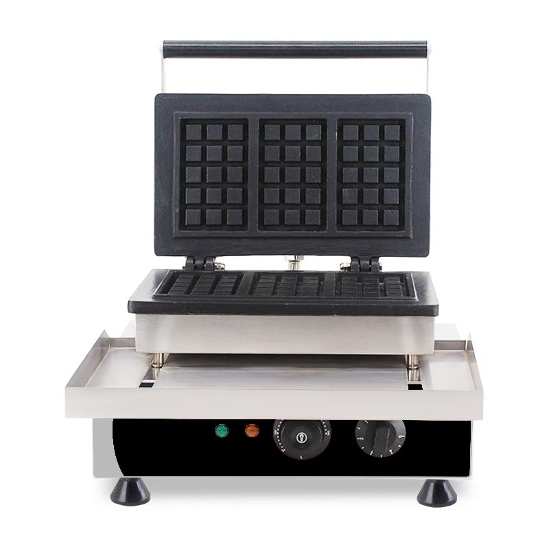 Gaufrier 3pcs gaufre de bruxelles l380 7540.0060 COMBISTEEL_2