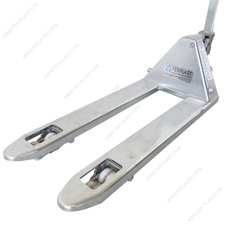 FPGS25-G - Transpalette manuel galvanisé Ferplast - 2500 kg - Structure en acier et pompe en laiton_2