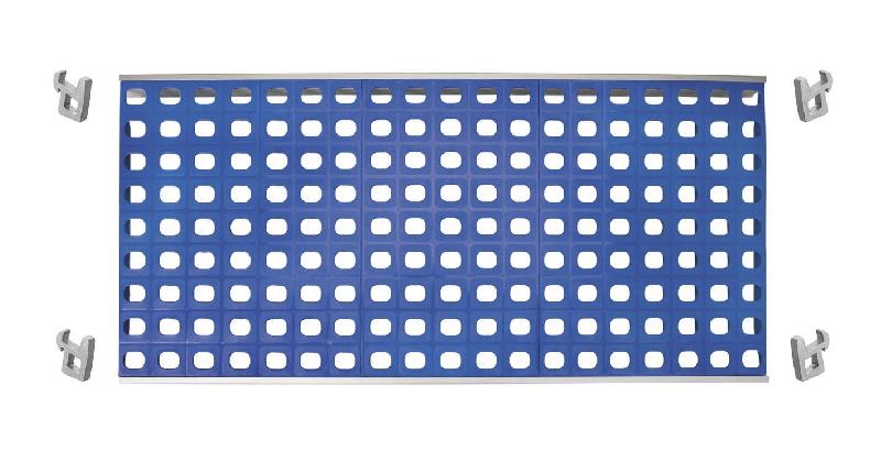 Rayonnage complet 5 étagères GN 2/3 - H 2000mm, Prof. 385mm, Longueur 1037 mm - Lacor_2