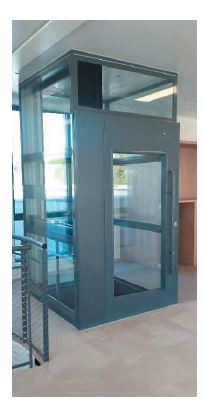 Plateforme élévatrice CIBES A5000 avec contrôle d'accès intégré