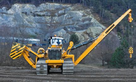 RL 66 - Poseur de canalisations - Liebherr Mining Equipment Colmar - Poids en ordre de marche 59 350 - 59 900 kg - Puissance et innovation de génération 4_2
