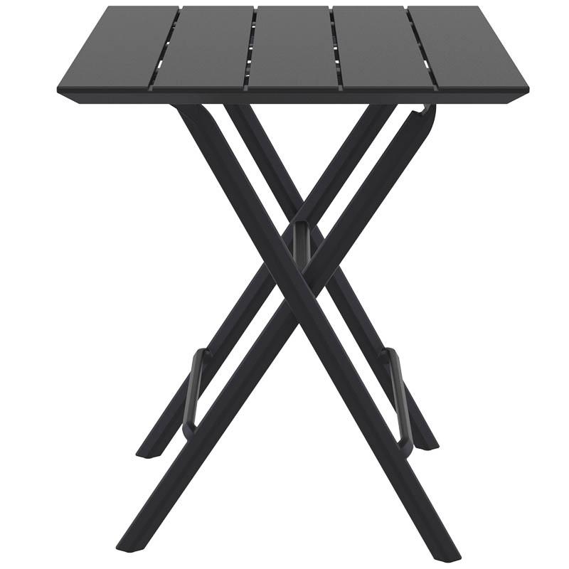 Table de restaurant pliable Lena - NOIR_2