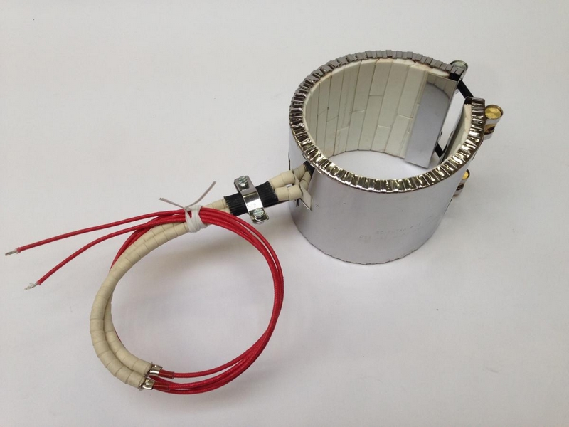 Collier chauffant céramique blindé - Température jusqu'à 900°C - Moulage et extrusion_2