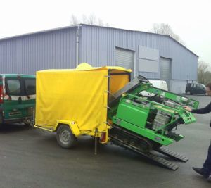 GTR790 mk3 - pénétromètre dynamique sur chenilles - Mapesol - système de battage 25 kg_2