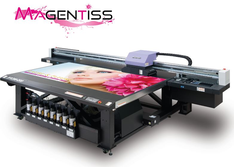 Imprimante LED UV à plat - Mimaki JFX200-2513 - Cadence jusqu'à 25 m²/h et format max 2,5m x 1,3m_2