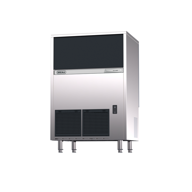 Machine à glaçons pleins 93kg/24h réserve 55kg condenseur air Brema_2