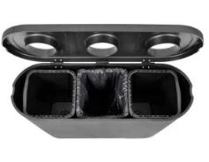 Station de tri sélectif - 3 flux de déchets - Triomf_2