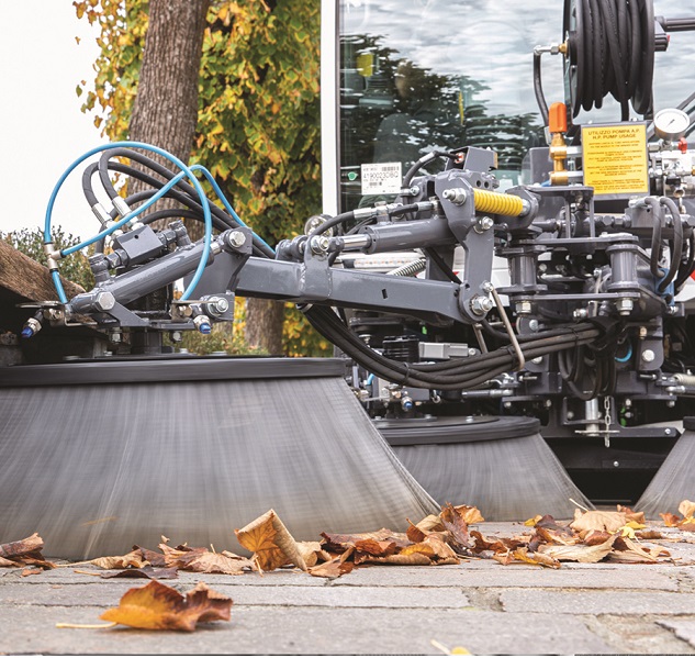 Balayeuse de voirie électrique  avec zéro émissions  - dulevo d.Zero2_2