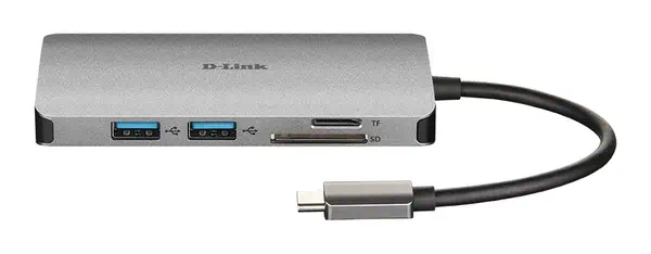 D-Link DUB-M810 station d'accueil Avec fil USB 3.2 Gen 1 (3.1 Gen 1) Type-C Aluminium_2
