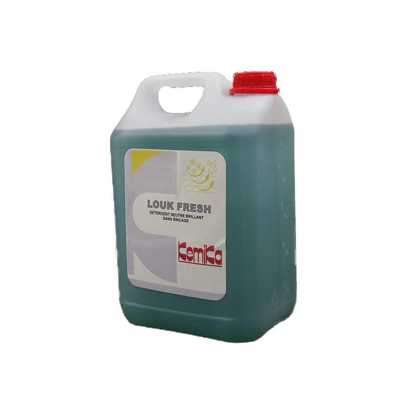 Kemika louk fresh detergent brillant sans rinçage pour sols et surfaces lavables ph: 7.9 ± 0.3 bidon de 5l_2