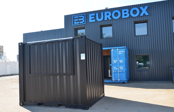 Kiosque / stand en container modulable - solutions sur mesure pour événements et points de vente - Eurobox_2