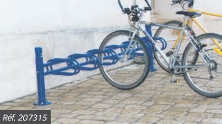 Support vélos modulaire, décoratif et fonctionnel - 3 ou 6 places, simple ou double face - LIGNE PROVINCE_2