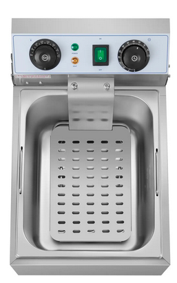 Friteuse 10 litres électrique en inox avec minuterie_2