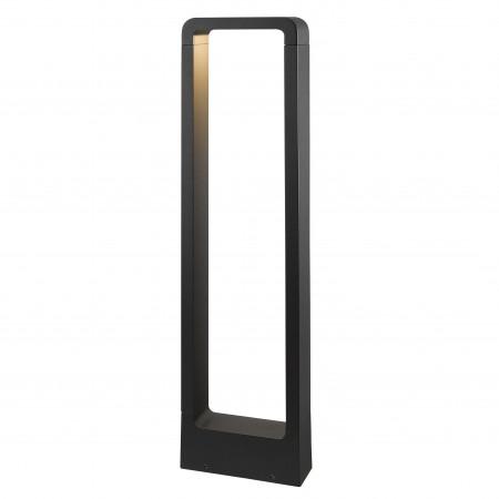 Borne Sibila IP54 LED COB 7W 3000K anthracite - Aluminium et verre transparent - Extérieur_2