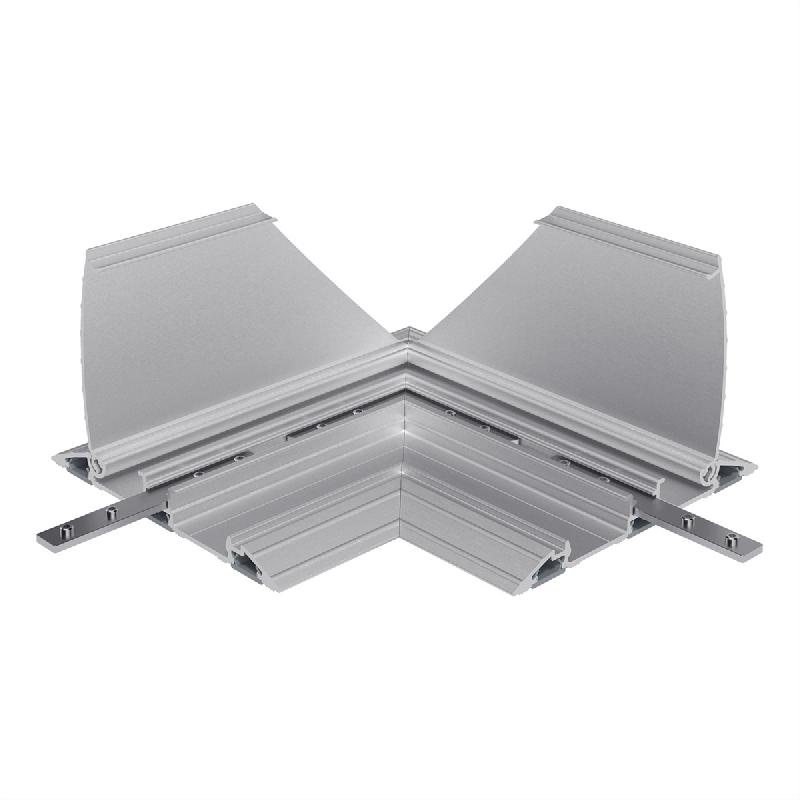 DATAFLEX Addit protège-câbles, connexion d'angle 482, argent_2