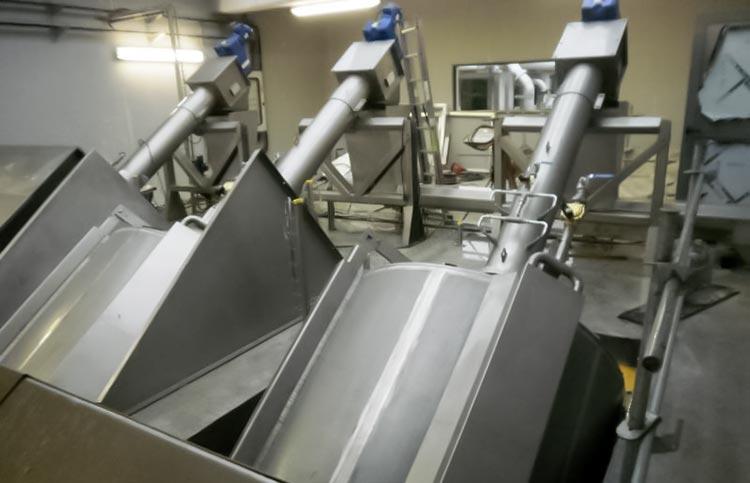 Dégrilleur à tambour rotatif FSH - Definitive Ecology - avec vis de relevage et compactage_2