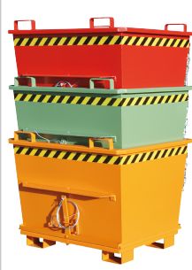 Type bkb - benne à fond ouvrant - bauer gmbh - charge 1000 - 2000 kg_2