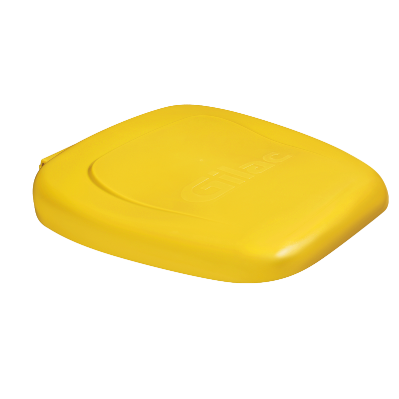 Couvercle pour support sac 120L Gilac - Jaune_2