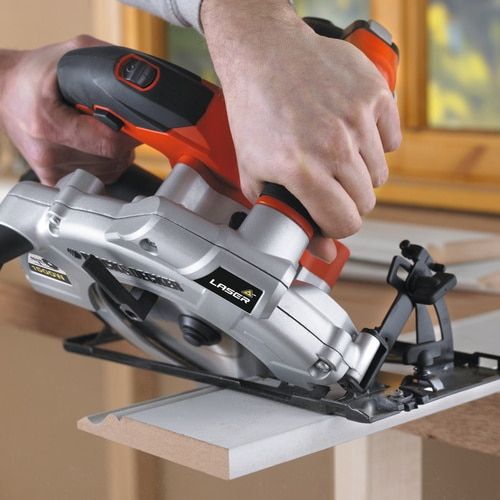 Ks1500lk - Scie circulaire laser 1500W Stanley Black & Decker - Coupe 65mm avec coffret_2