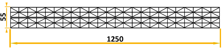 Plaque polycarbonate alvéolaire 55 mm_2