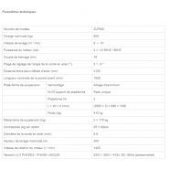 ZLP800 - Nacelle suspendue - Success - Couple de freinage 16km - Charge 800kg - Vitesse de levage 8-10 m/min_2