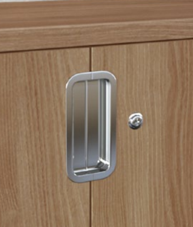 Armoire basse a portes battantes tak - MOBEL LINEA - chêne veiné_2