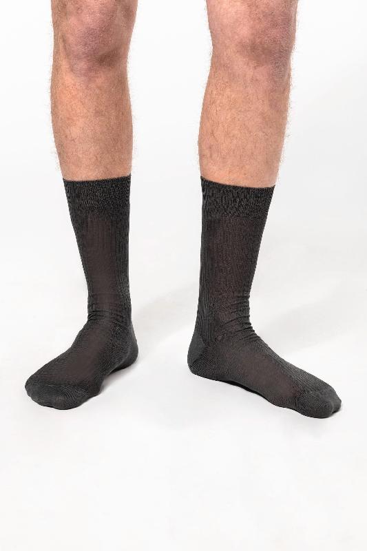 Chaussettes coton mercerisé rib 4x2 fil d'écosse homme - Kariban Premium - Réf: PK801_2