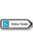 10001df_1 - Panneau directionnel sur-mesure en aluminium type routier - AUA Signalétique_0
