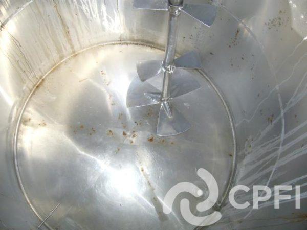 Cuve Terlet 6500 L - Agitation Tri-pâle - Moteur 1.1 KW - N° CUV008_2