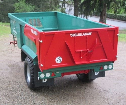 Benne agricole Deguillaume homologuée 25 km/h