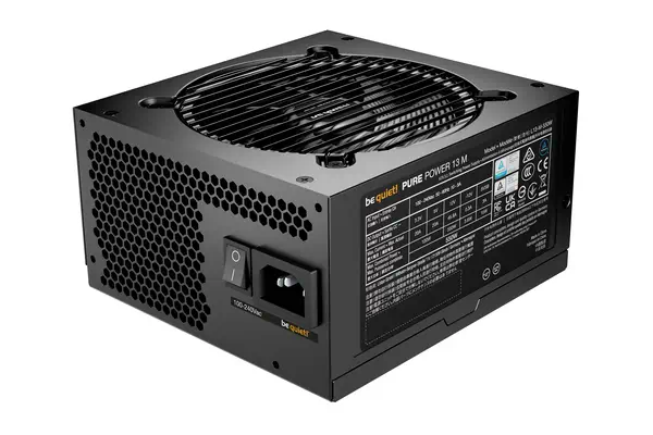 Pure Power 13 M 550 W | Alimentation ATX 3.1, semi-passive, 80 Plus Gold_2