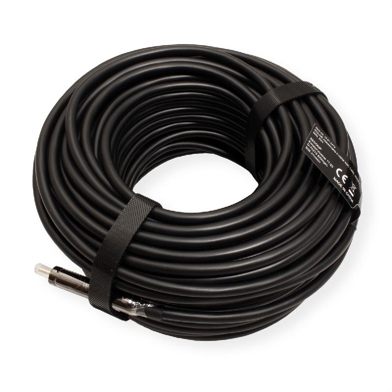 ROLINE Câble adaptateur type C - HDMI (AOC), 4K60, M/M, 30 m_2