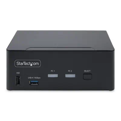 Switch KVM DisplayPort 2 Ports, 8K 60Hz / 4K 144Hz, DP 1.4, 2 Ports USB 10Gbps, 4 Ports USB HID, Com_2