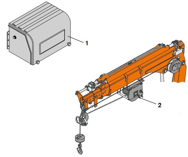 Grue auxiliaire Atlas T15 - modèle T15_2