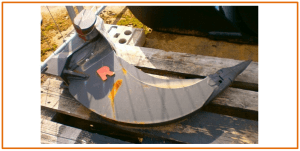 Dent de déroctage - équipement pour mini-pelles, pelles hydrauliques et tractopelles - fabriqué sur mesure_2