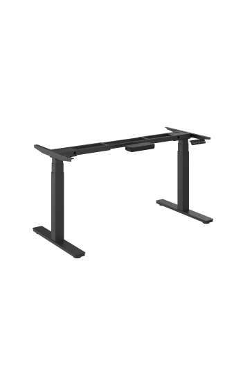 Piètement de bureau électrique réglable en hauteur - 2 moteurs - Hauteur 62.5 cm à 127.5 cm - Charge 120 kg_2