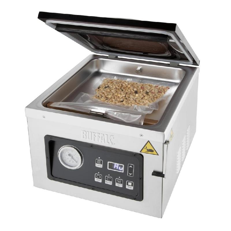Machine de mise sous vide avec chambre et pompe à huile 9L - Buffalo - HT497_2